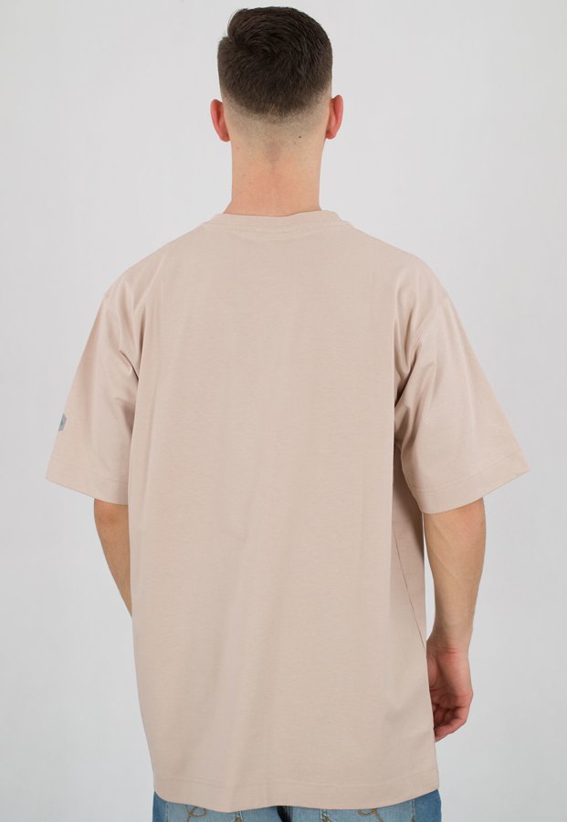 T-shirt Stoprocent Baggy Dron Tag beige