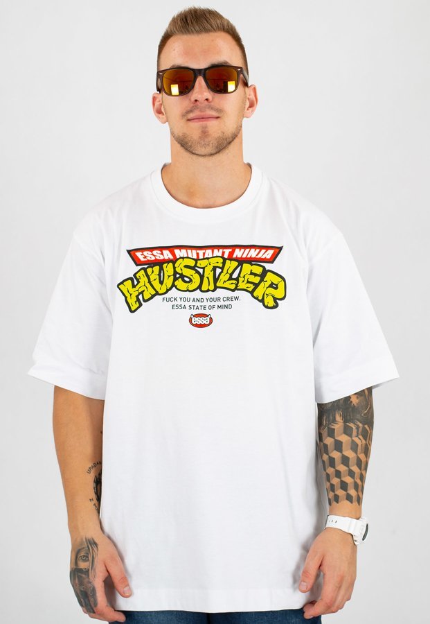 T-shirt Stoprocent Baggy Ninja biały