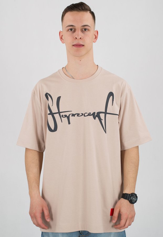 T-shirt Stoprocent Baggy Tag 18 beige