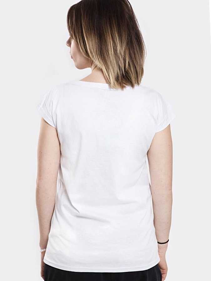 T-shirt Stoprocent Brzydsza biały
