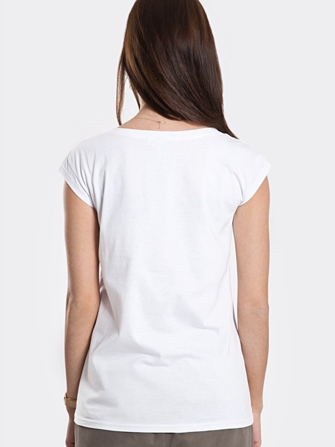 T-shirt Stoprocent Nutri biały
