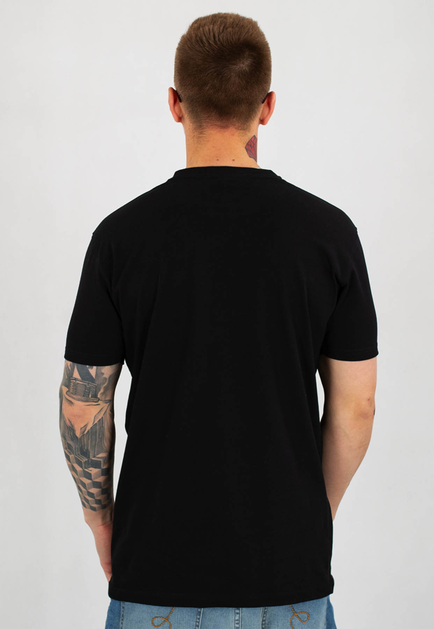 T-shirt Stoprocent Slim BaseCube czarny