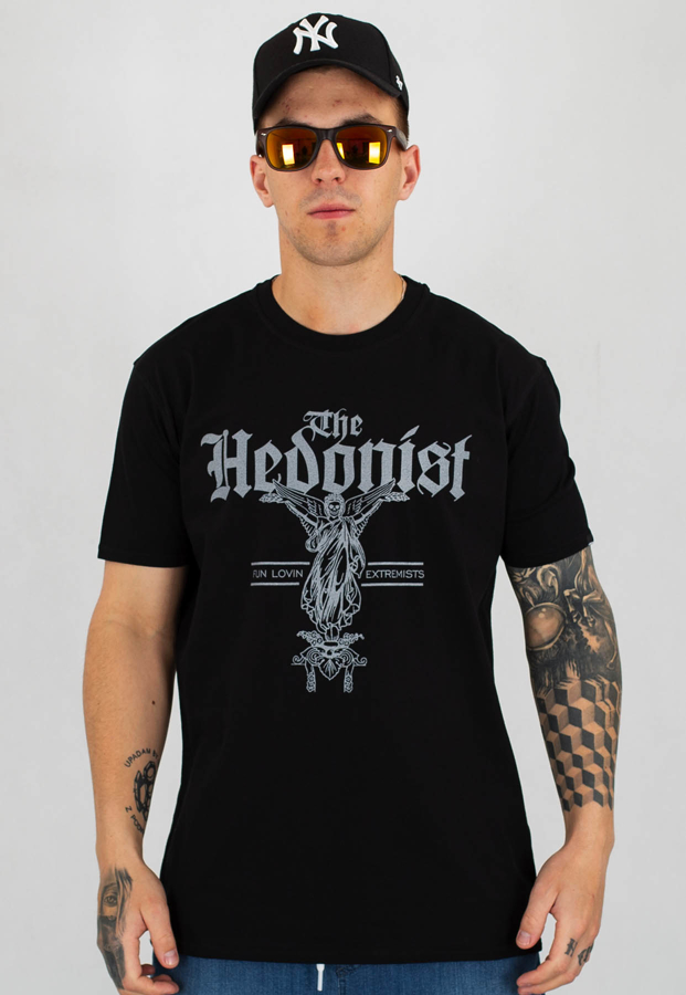 T-shirt Stoprocent Slim Hedon czarny