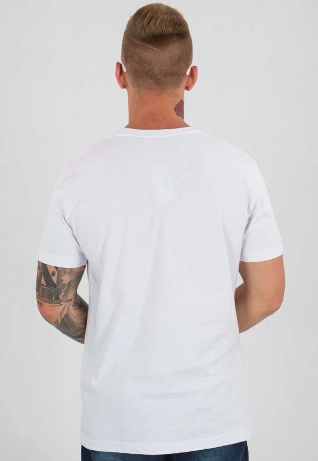 T-shirt Stoprocent Slim Sen biały