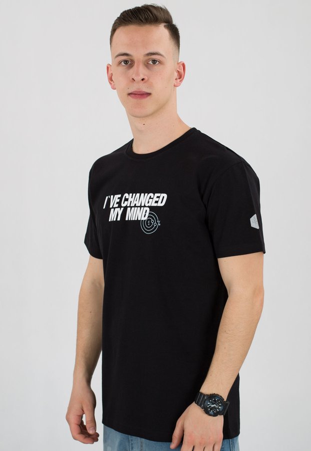 T-shirt Stoprocent Slim Zmiana czarny