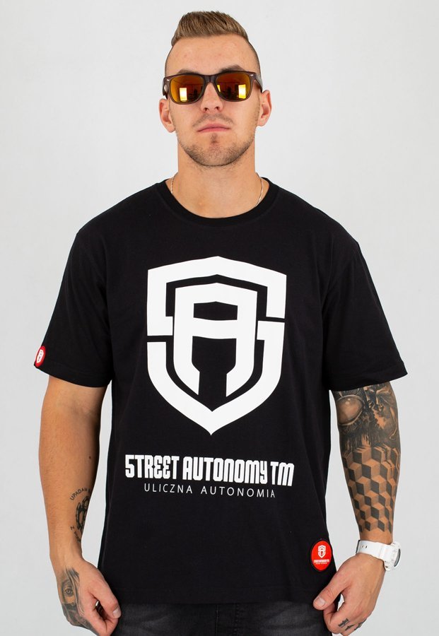 T-shirt Street Autonomy Classic czarno biały