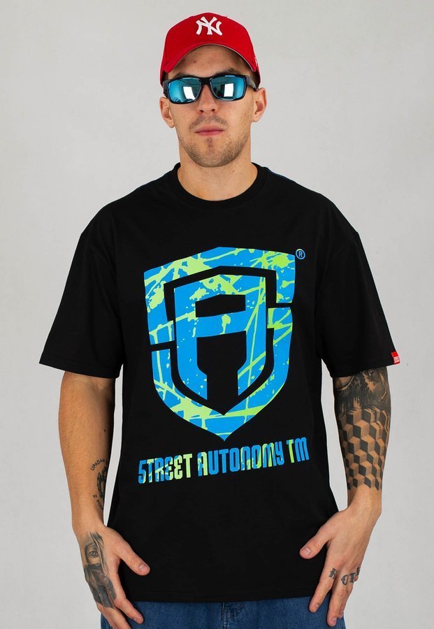 T-shirt Street Autonomy Scretch czarny