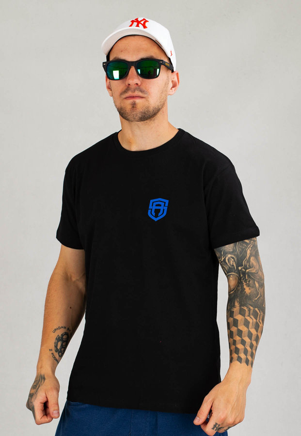 T-shirt Street Autonomy Shade czarno niebieski