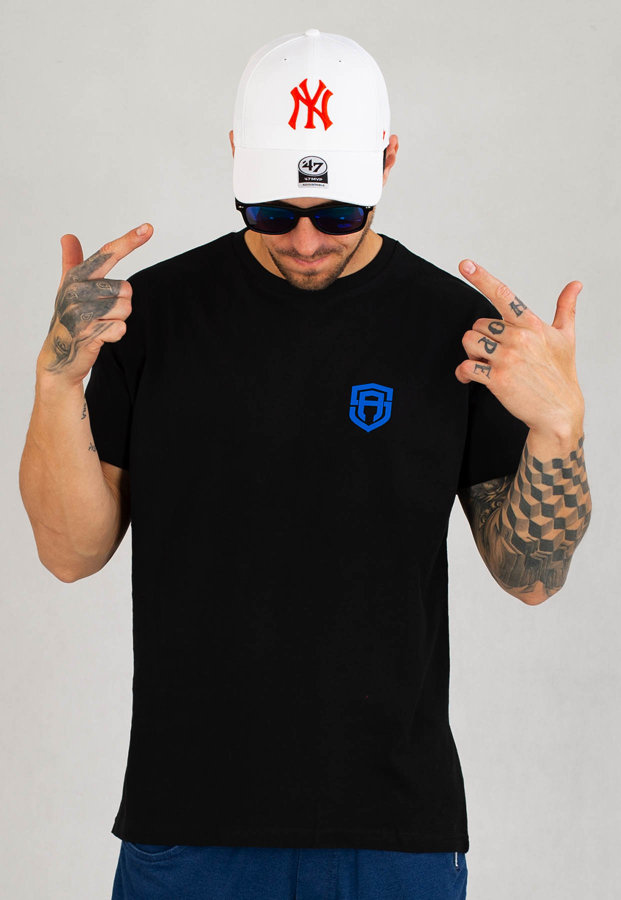 T-shirt Street Autonomy Shade czarno niebieski