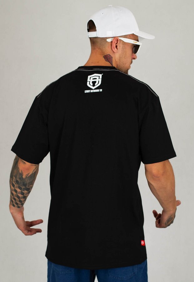 T-shirt Street Autonomy Thug Life czarny
