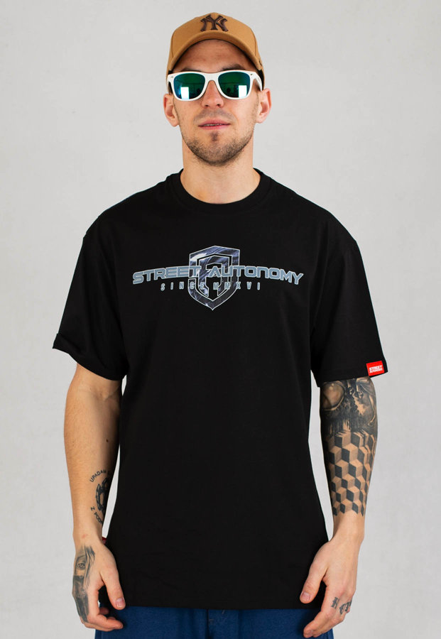 T-shirt Street Autonomy Two Heads 2 czarna