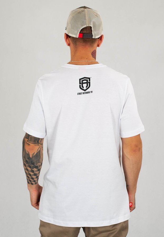 T-shirt Street Autonomy Wrap biały