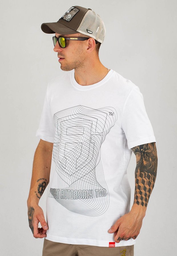 T-shirt Street Autonomy Wrap biały