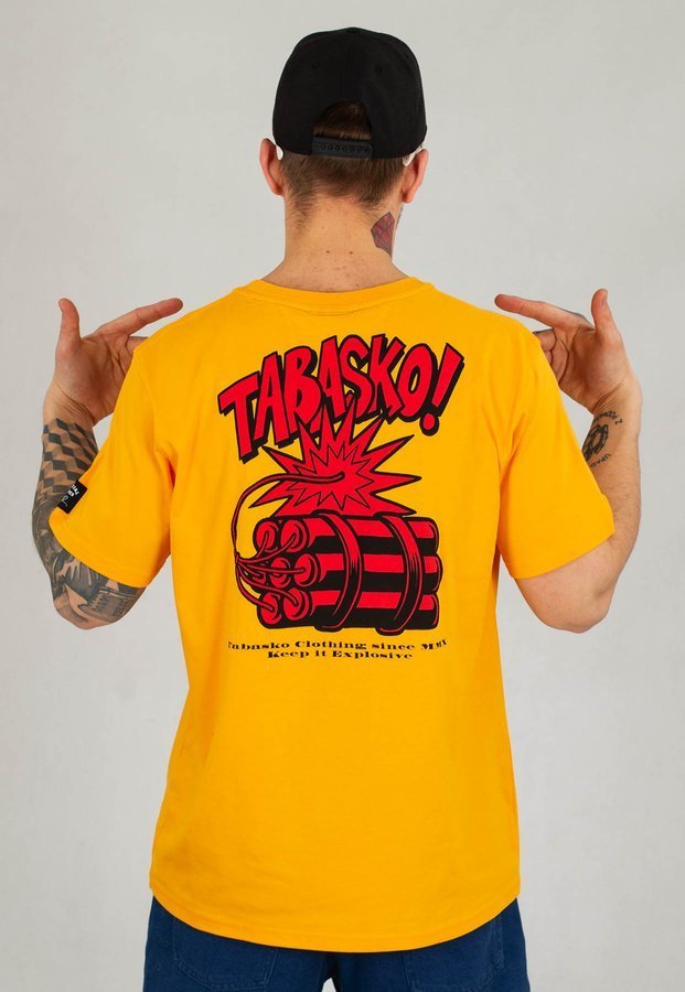 T-shirt Tabasko Dynamite pomarańczowy