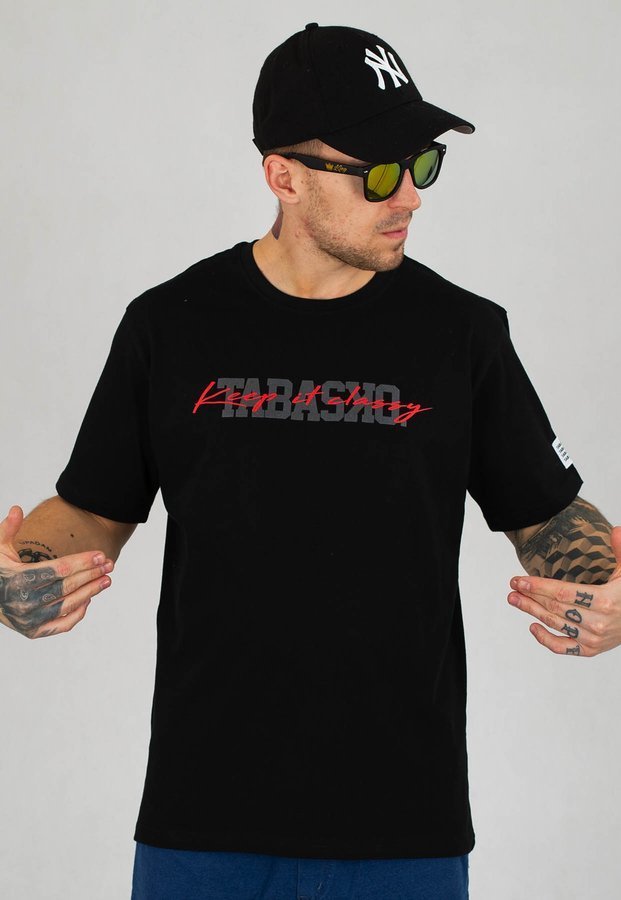 T-shirt Tabasko Keep It czarny