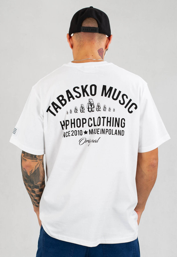 T-shirt Tabasko Music biały