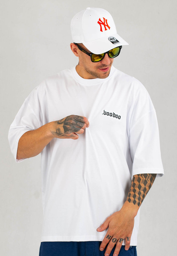 T-shirt VooDoo Karma biały