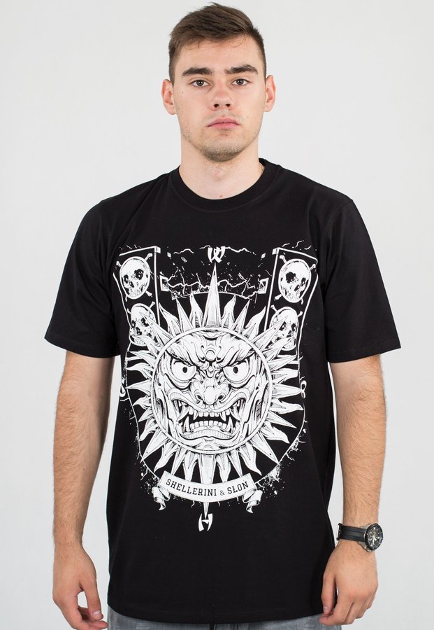 T-shirt WSRH Aztec czarny