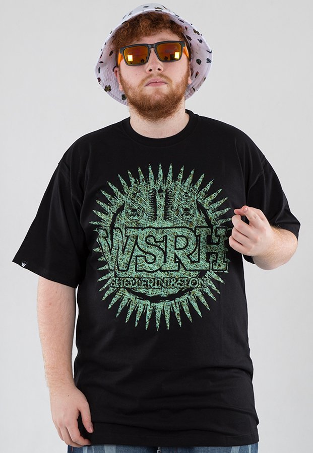 T-shirt WSRH Scratch czarny
