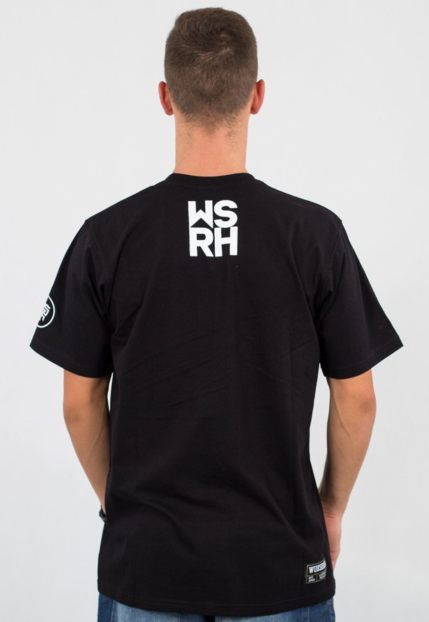 T-shirt WSRH Shuriken czarny