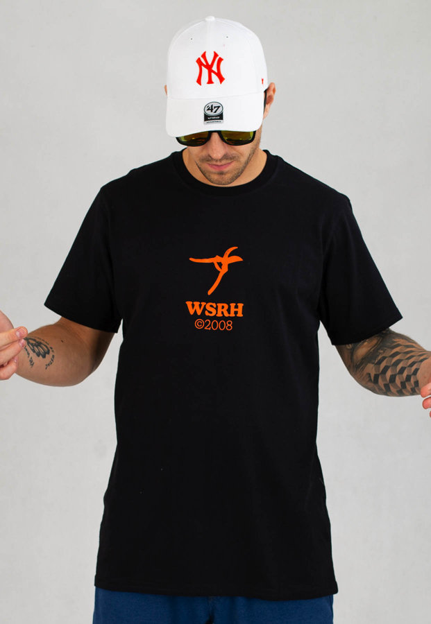 T-shirt WSRH Siatka czarny