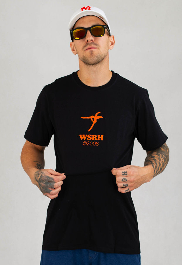 T-shirt WSRH Siatka czarny