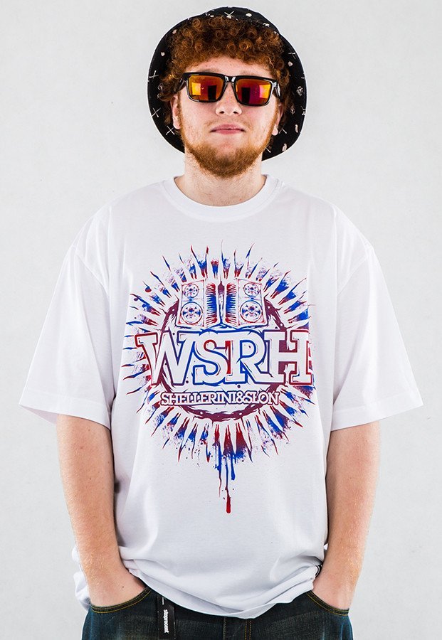 T-shirt WSRH Słońce biały tonal