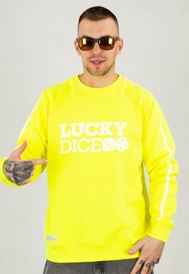 Bluza Lucky Dice Classic PJP neonowa