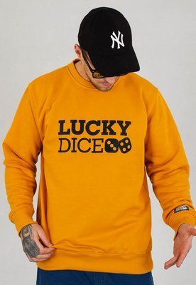 Bluza Lucky Dice Logo One miodowa