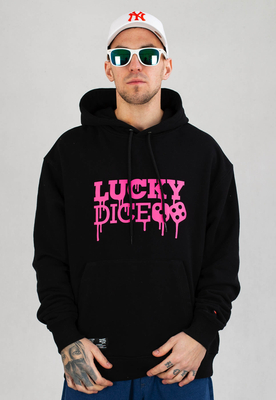 Bluza Lucky Dice Painted Logo czarna