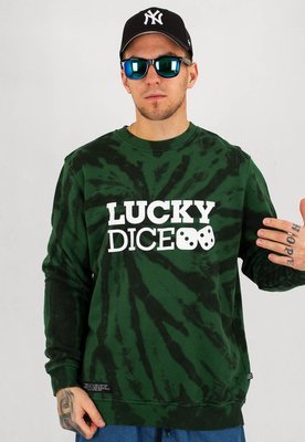 Bluza Lucky Dice Tie zielona