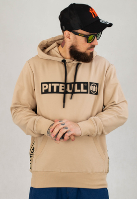 Bluza Pit Bull Hooded French Terry Brighton beżowa