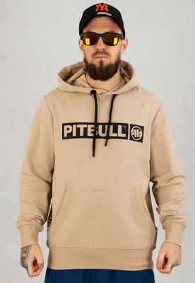 Bluza Pit Bull Hooded French Terry Brighton beżowa