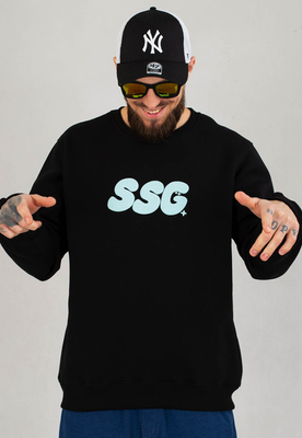 Bluza SSG Crewneck SSG Puff czarna
