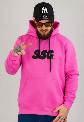 Bluza SSG Hoodie Puff różowa