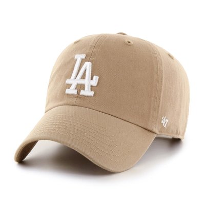 Czapka 47 Brand MLB Los Angeles Dodgers '47 CLEAN UP w/ No Loop Label B-NLRGW12GWS-KHA
