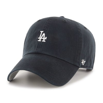 Czapka 47 Brand MLB Los Angeles Dodgers BASE RUNNER ’47 Clean Up (B-BSRNR12GWS-BKA)
