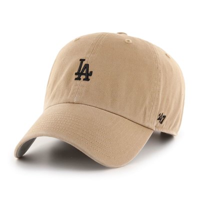 Czapka 47 Brand MLB Los Angeles Dodgers BASE RUNNER '47 Clean Up (B-BSRNR12GWS-KHB)