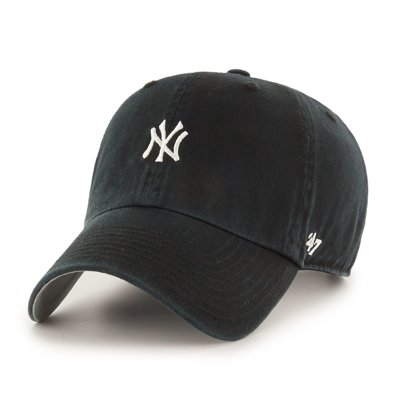 Czapka 47 Brand MLB New York Yankees BASE RUNNER '47 Clean Up (B-BSRNR17GWS-BK) 