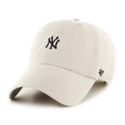 Czapka 47 Brand MLB New York Yankees BASE RUNNER '47 Clean Up (B-BSRNR17GWS-NT)