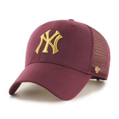 Czapka 47 Brand MLB New York Yankees Branson Metallic ’47 MVP (B-BRMTL17CTP-KM)