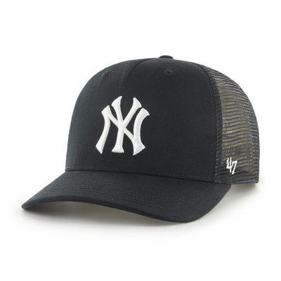 Czapka 47 Brand MLB New York Yankees Level Mesh ’47 MVP DV czarna B-LEVEM17GWP-BKA