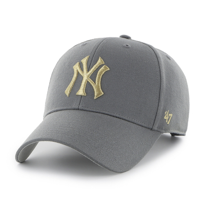Czapka 47 Brand MLB New York Yankees Metallic Snap ’47 MVP grafitowa B-MTLCS17WBP-CC