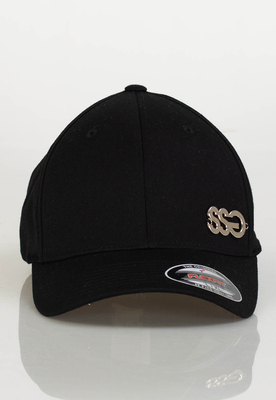 Czapka SSG 6 Panel Metalic Logo 3D czarna