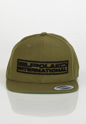 Czapka Snapback El Polako International military khaki