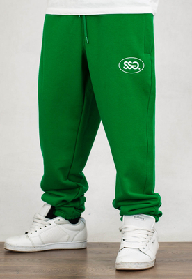 Dresy SSG Slim Oval Frame Basic Logo zielone