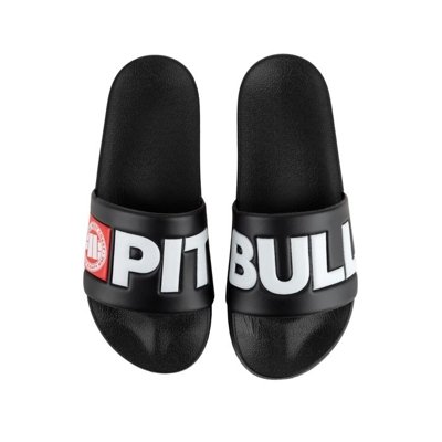 Klapki Pit Bull Logo czarne