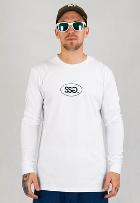 Longsleeve SSG Oval Frame Basic Logo biały