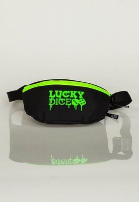 Nerka Lucky Dice Painted Bag czarno neonowa
