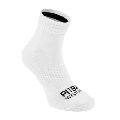Skiety Pit Bull Low Ankle Socks TNT 3pack White Grey Black